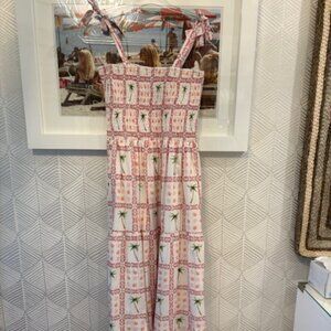 Tropical Print Maxi Dress